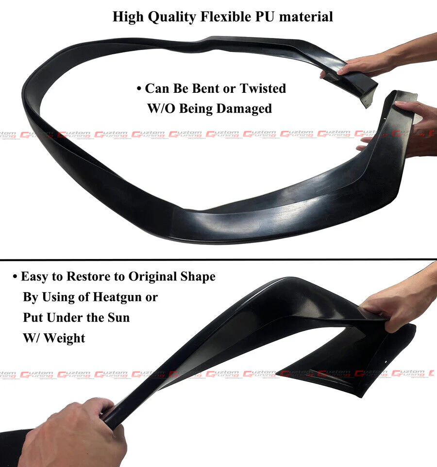 Front Bumper Lip Splitter For 2021-2026 Toyota Sienna XLE LE - Image 4