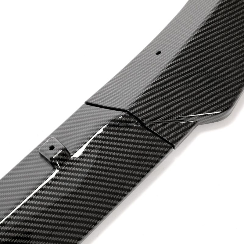 3pcs Carbon Look Front Splitter Lip For Mercedes W204 C250 C300 AMG Bumper 2012-2014 - Image 12