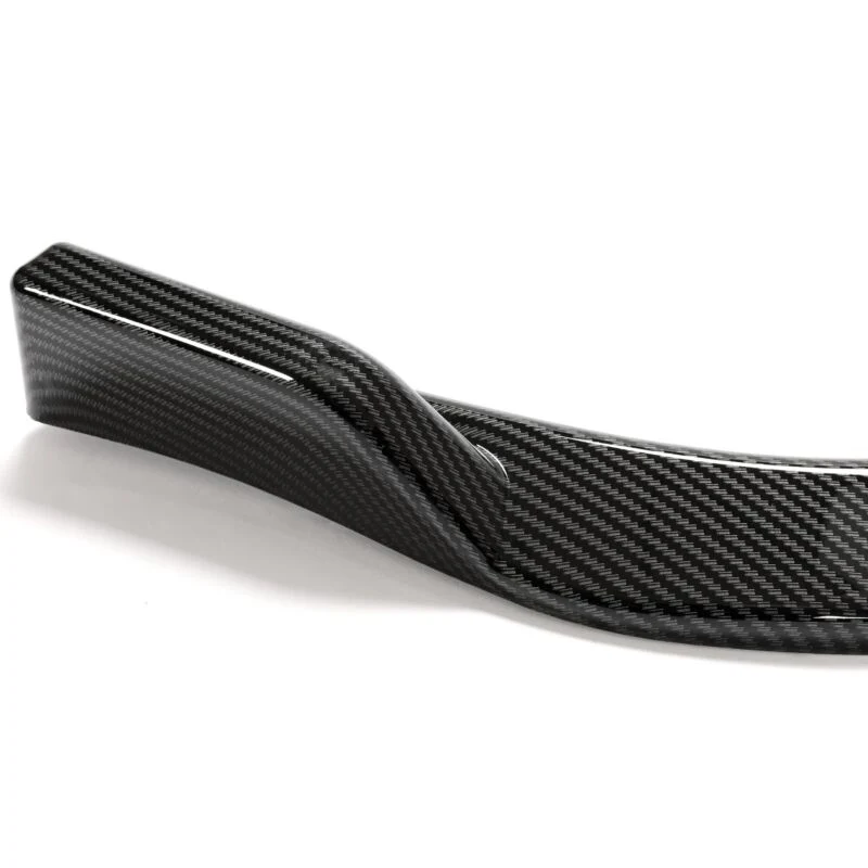 3pcs Carbon Look Front Splitter Lip For Mercedes W204 C250 C300 AMG Bumper 2012-2014 - Image 9