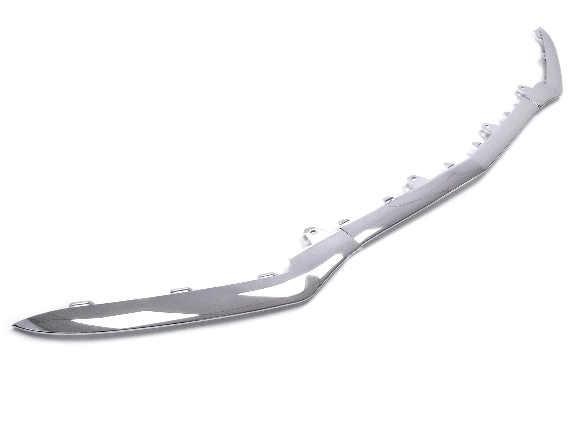 3pcs Chrome Front Bumper Grill Molding Trim For Mercedes W212 E350 Sedan 2014 2015 2016 - Image 8