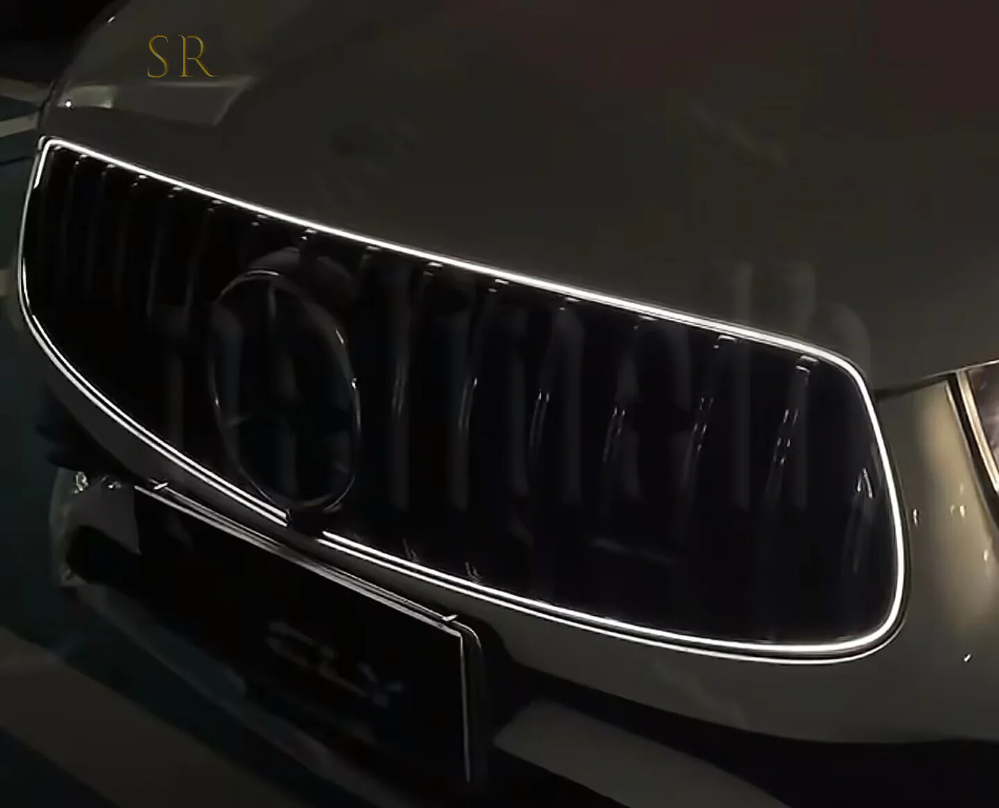 Front Bumper luminous Grille W/LED  Light Fit For 2020-2022 Mercedes Benz GLC X253 W253 - Image 5