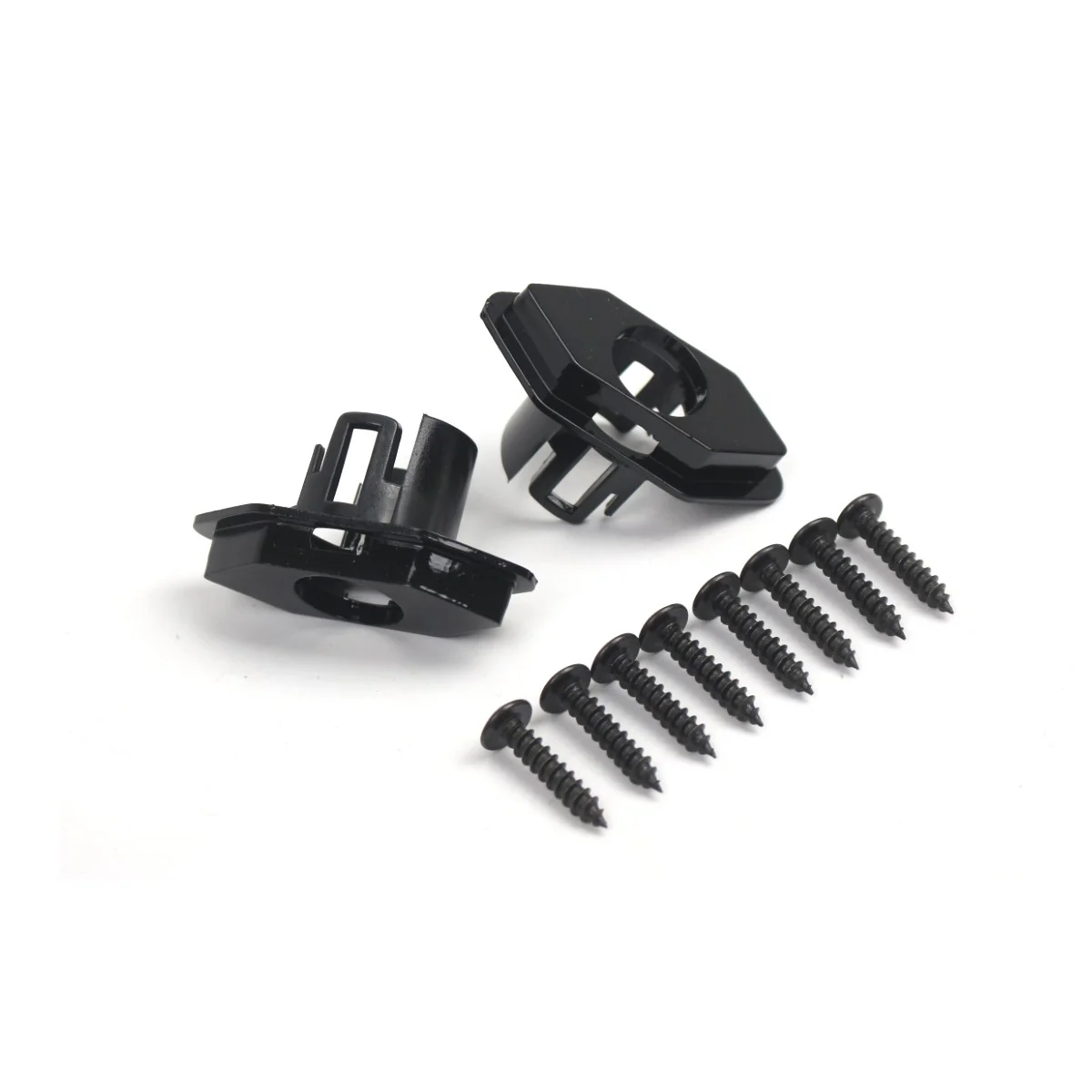 Front Bumper Radiator Grille Hex Grill Gloss Black For Audi TT TTS MK2 2007-2014 - Image 5