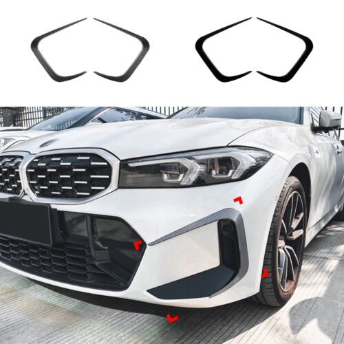 Front Bumper Side Fog Light Trim Kit For BMW G20 G21 LCI M Sport 2023+ - Image 10