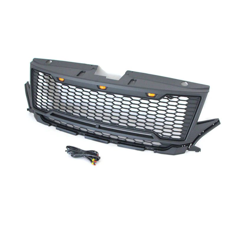 Front Bumper Upper Grille Radiator w/ LED Lights fit for Ford Edge 2011 -2014 - Image 3