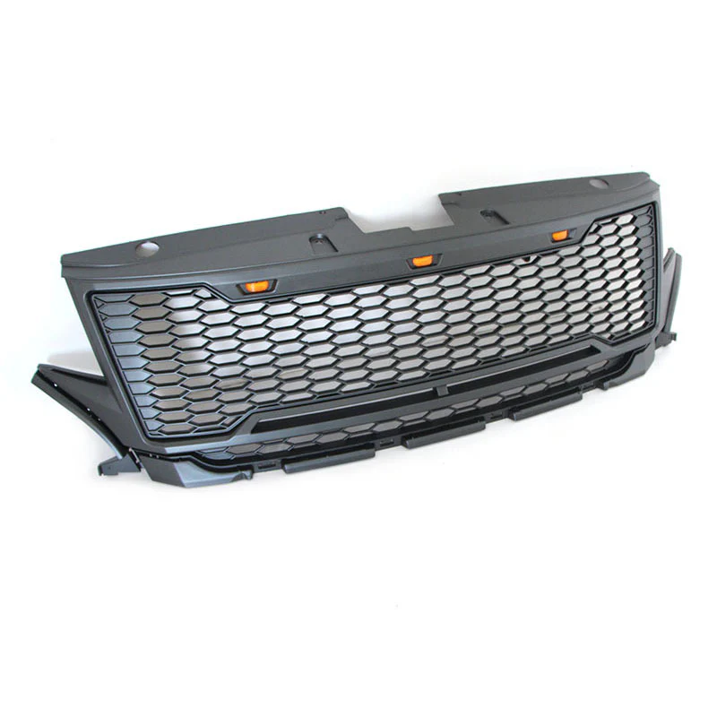Front Bumper Upper Grille Radiator w/ LED Lights fit for Ford Edge 2011 -2014 - Image 4