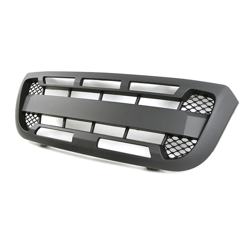 Front Bumper Upper Matt Black Grille w/ Light Honeycomb for Ford Ranger 2004-2011 - Image 3