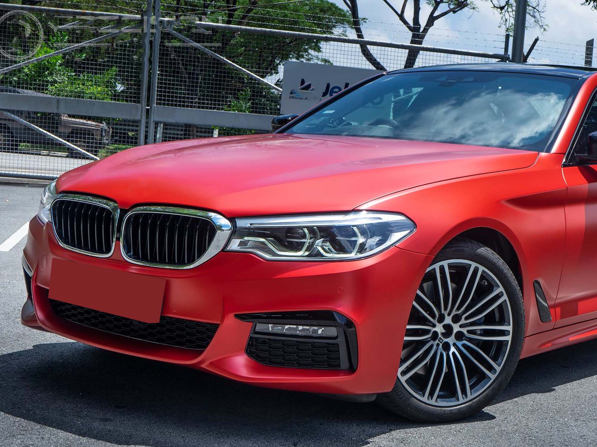 Front Fog Light Side Lower Grill Trim For 2017-2020 BMW 5 Series M-Sport G30 G31 540i 530i 530e - Image 2
