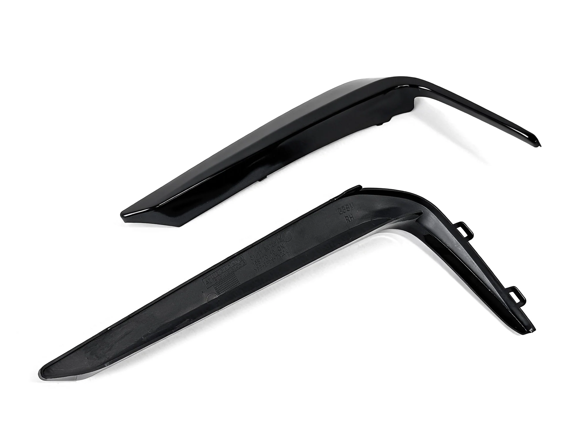 Front Fog Light Side Lower Grill Trim For 2017-2020 BMW 5 Series M-Sport G30 G31 540i 530i 530e - Image 9