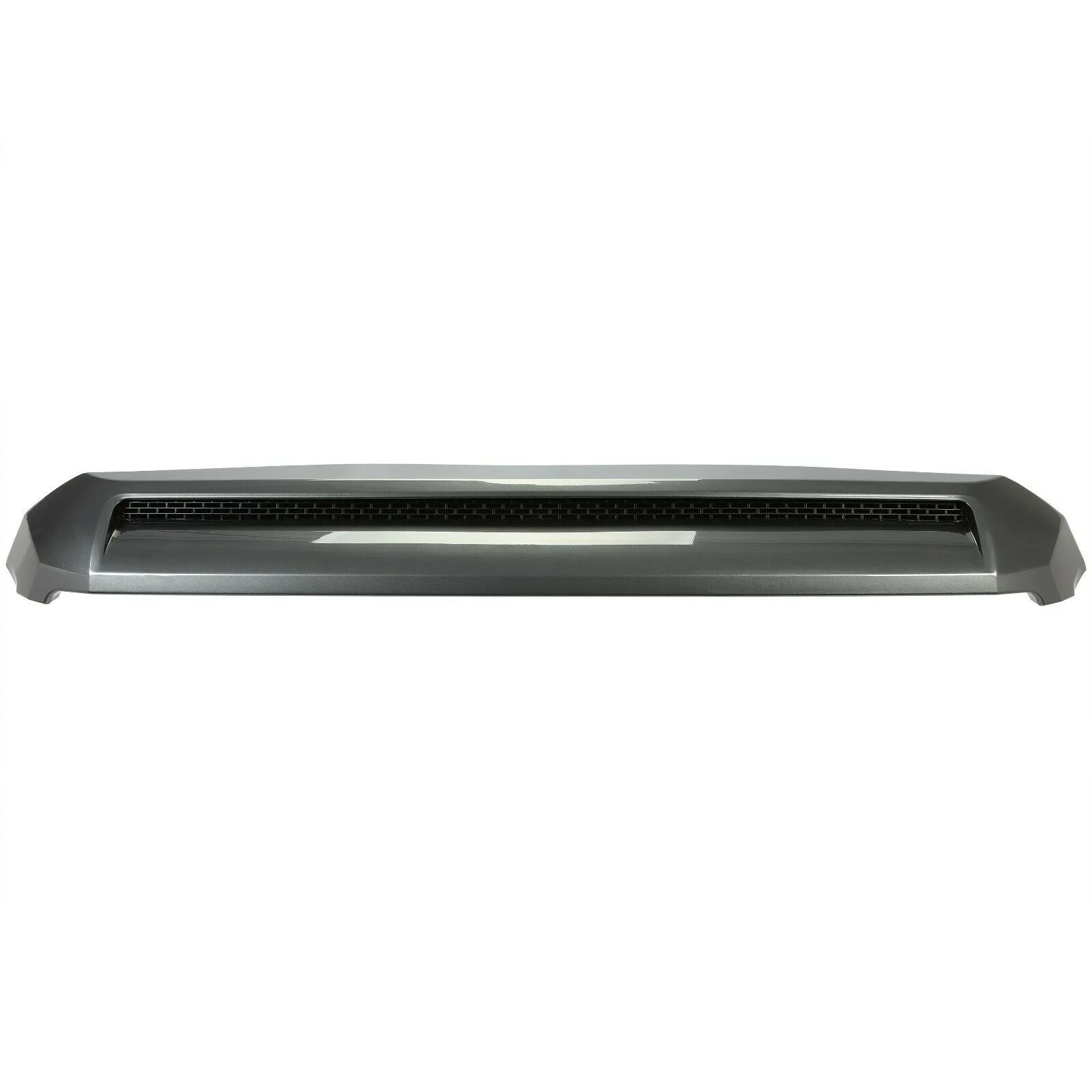 Front Gray Upper Hood Bulge Molding Grill For Toyota Tundra 2014-2021 - Image 4