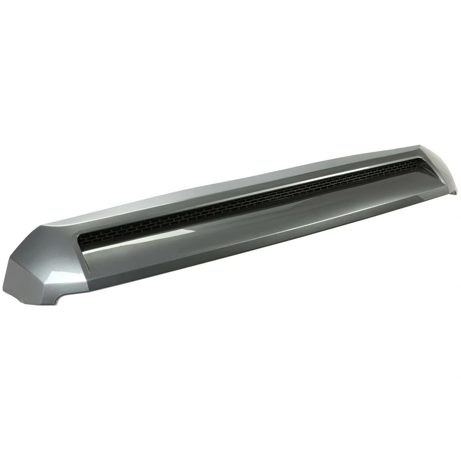 Front Gray Upper Hood Bulge Molding Grill For Toyota Tundra 2014-2021 - Image 5