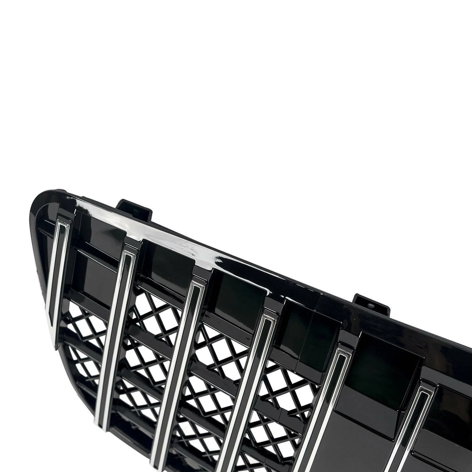 Front Mesh Grill For Mercedes W211 E350 E500 2007-2009 w/o Camera - Image 4