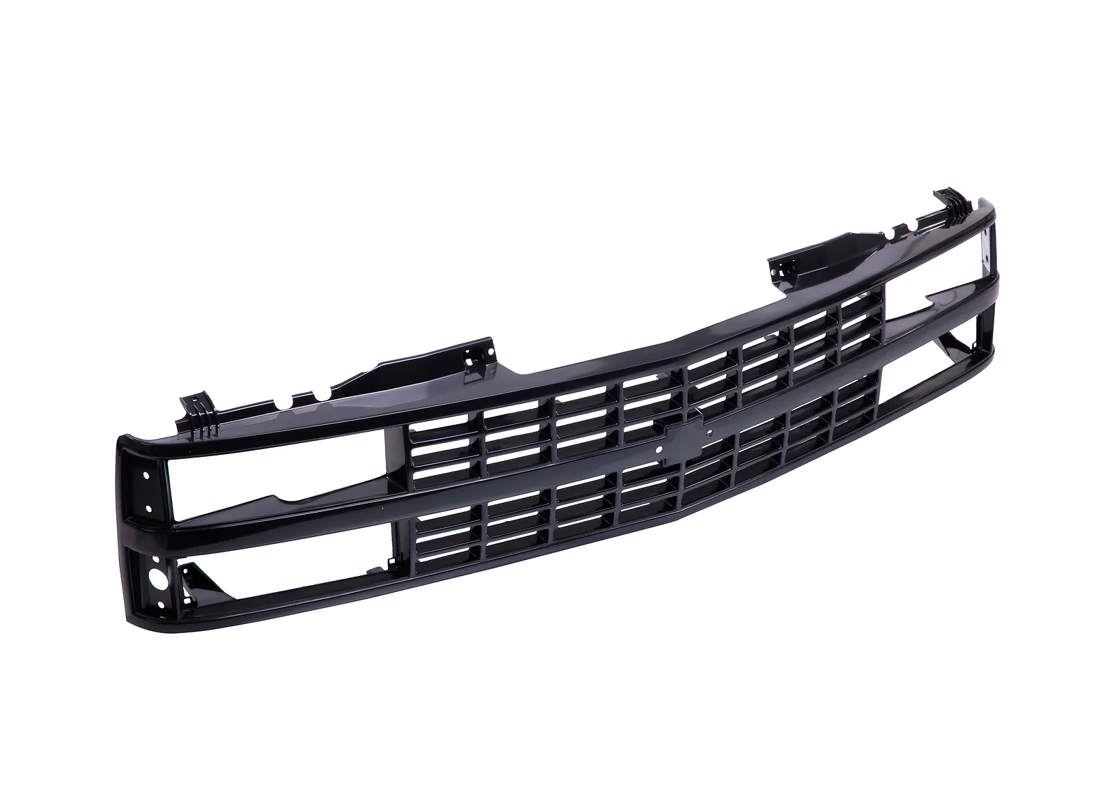 Front Grille Assembly Black for Chevrolet C/K 1500 Pickup 1988–1993 & Fullsize Blazer 1988–1994