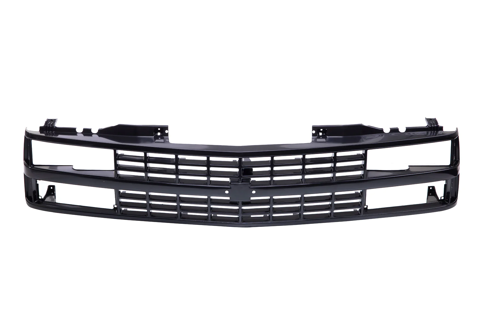 Front Grille Assembly Black for Chevrolet C/K 1500 Pickup 1988–1993 & Fullsize Blazer 1988–1994 - Image 2