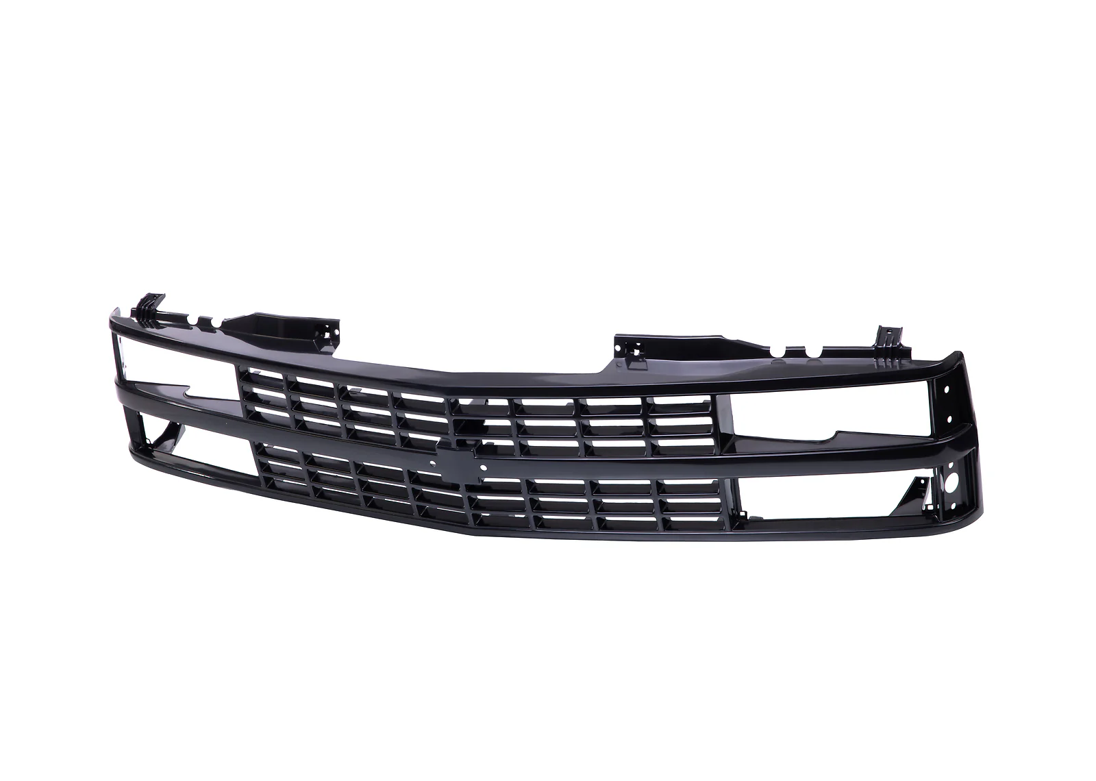 Front Grille Assembly Black for Chevrolet C/K 1500 Pickup 1988–1993 & Fullsize Blazer 1988–1994 - Image 3