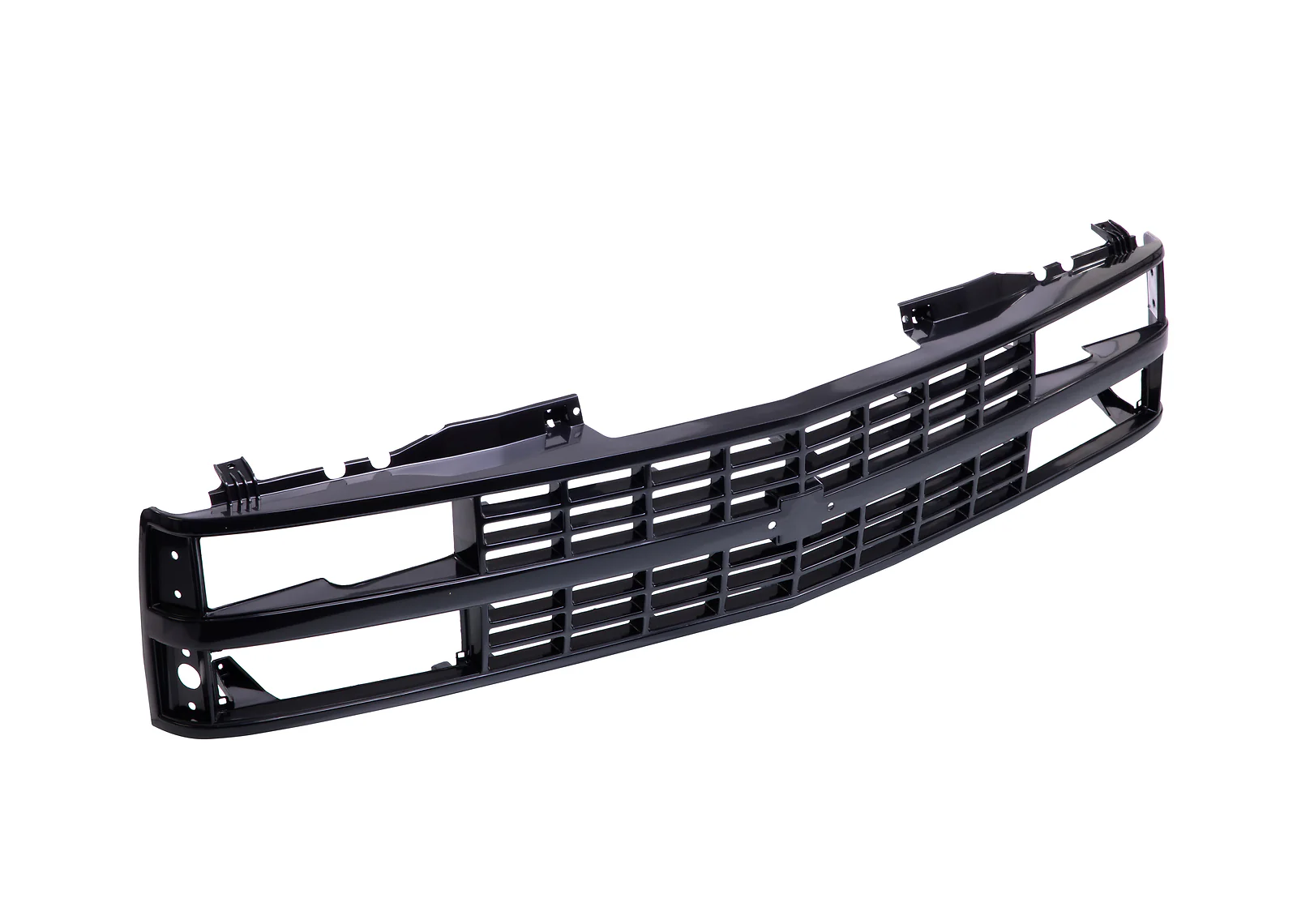 Front Grille Assembly Black for Chevrolet C/K 1500 Pickup 1988–1993 & Fullsize Blazer 1988–1994 - Image 5