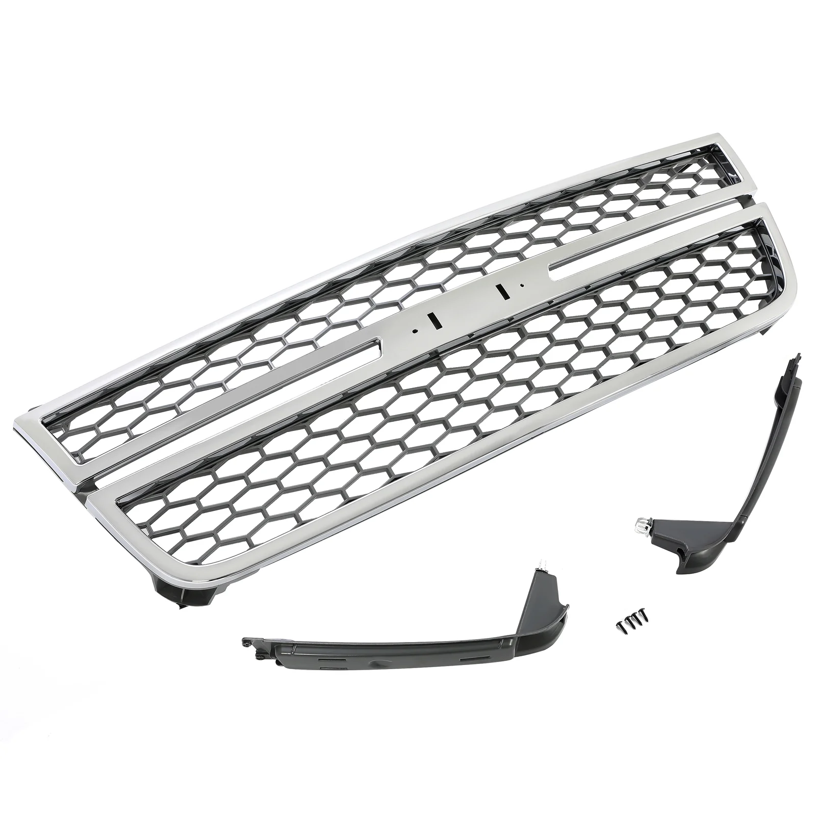 Front Grille Assembly Chrome Honeycomb Style for Chevrolet Silverado 2003–2007 Classic - Image 10