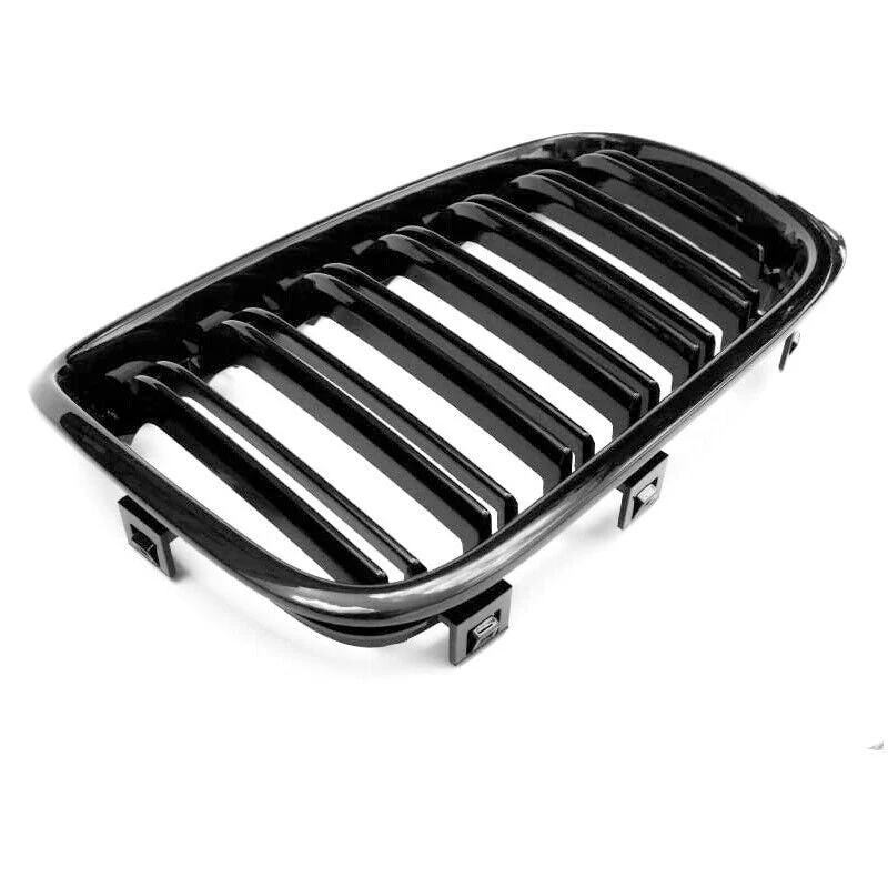Glossy Black Front Kidney Grille For BMW X3 X4 F25 F26 2014-2017 - Image 4