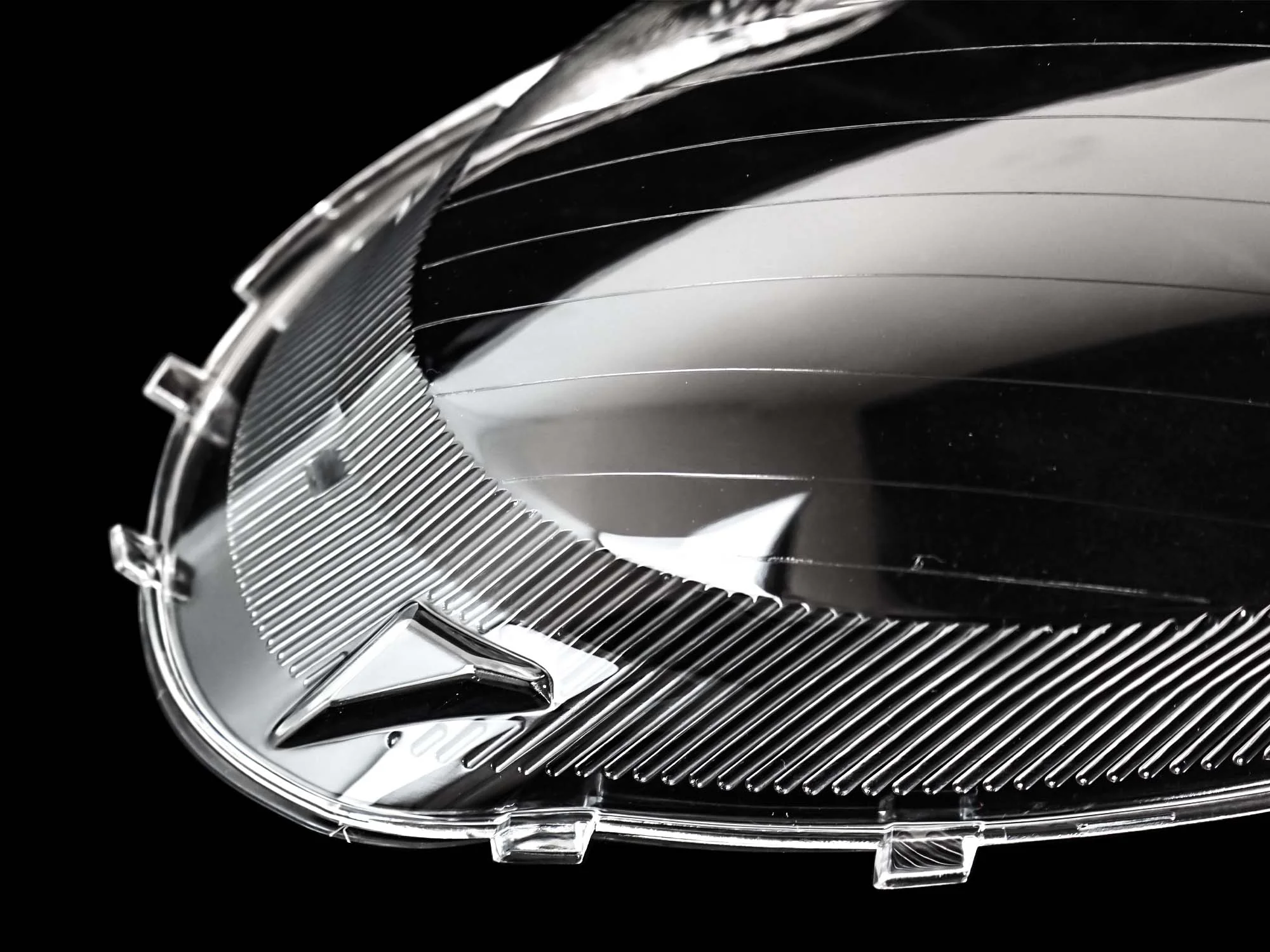 Front Headlight Lens Cover With Sealant For Mercedes SL W230 2003-2008 L&R - Image 12