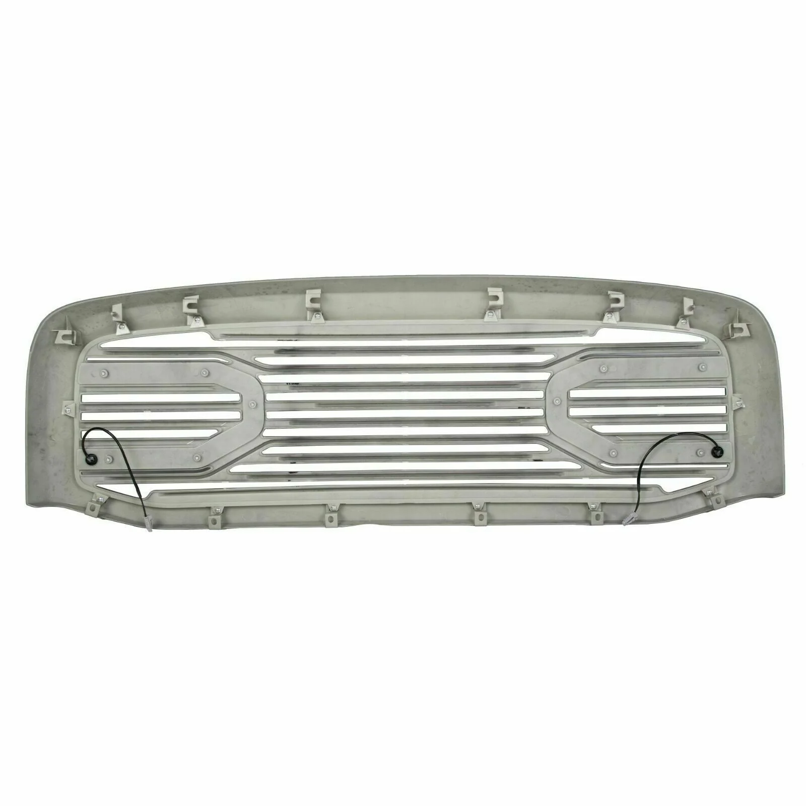Black Front Hood Grill Bumper Grille Shell w/ LED Light for Dodge Ram 1500 2500 3500 2006-2009 - Image 11