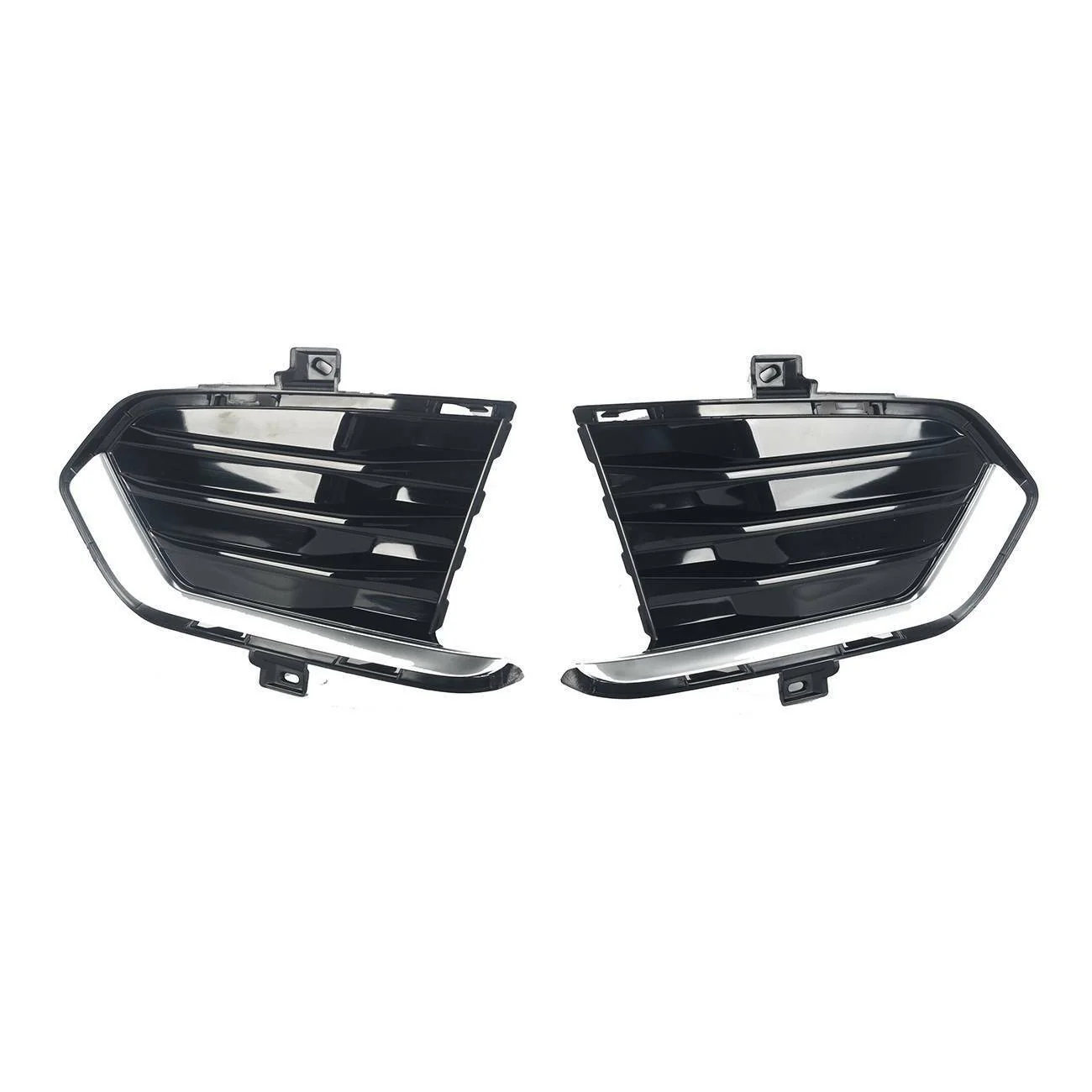 Front Bumper Fog Light Cover Bezels For Cadillac XT5 2017-2019 - Image 2