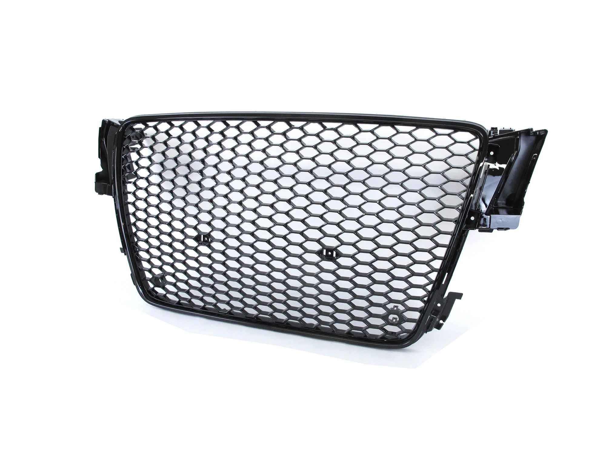 Front Mesh RS5 Style Bumper Hood Hex Grille Black For 2008-2012 Audi A5/S5 B8 8T - Image 13