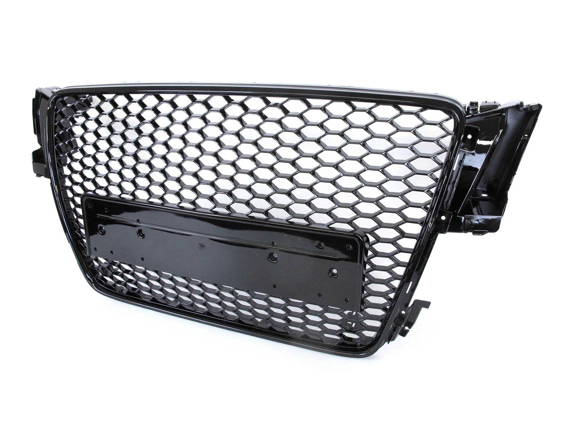 Front Mesh RS5 Style Bumper Hood Hex Grille Black For 2008-2012 Audi A5/S5 B8 8T - Image 7