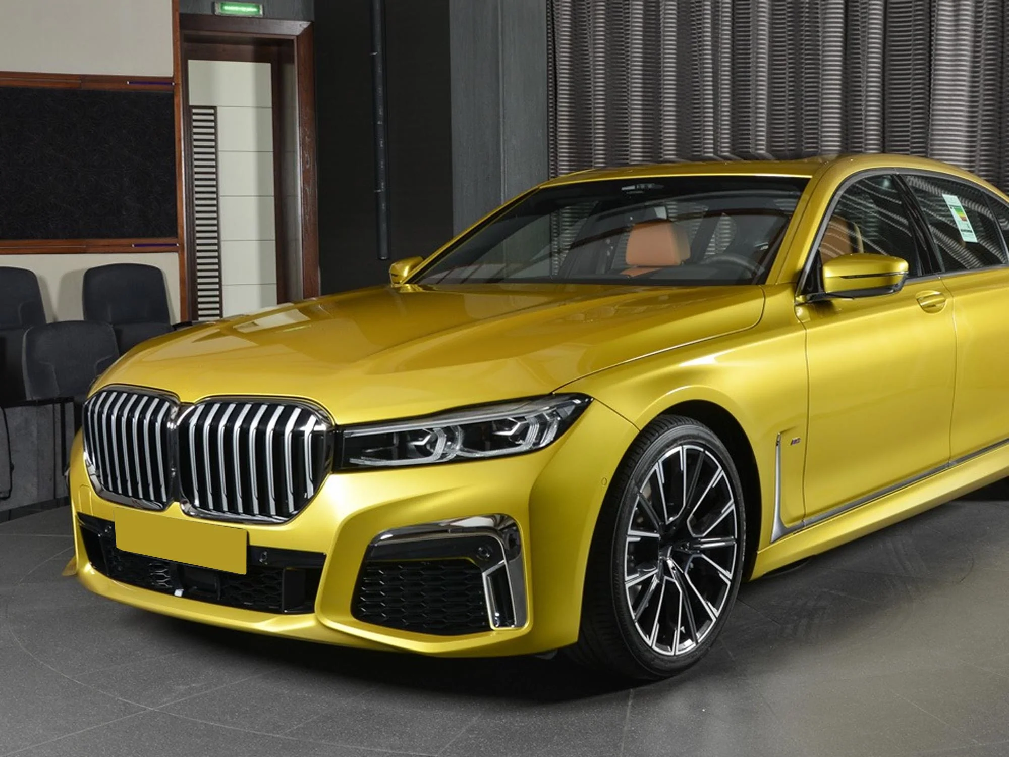 Radiator Grille Air Shutter W/ Motor For 20-22 BMW 7 Series G11 G12 51139465290 - Image 2