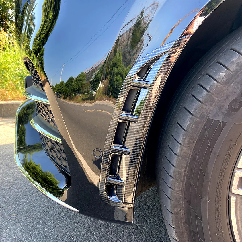 Front Side Air Vent Wheel Fender Trims for Mercedes W167 C167 GLE 350 450 2019-2023 AMG Pack - Image 10
