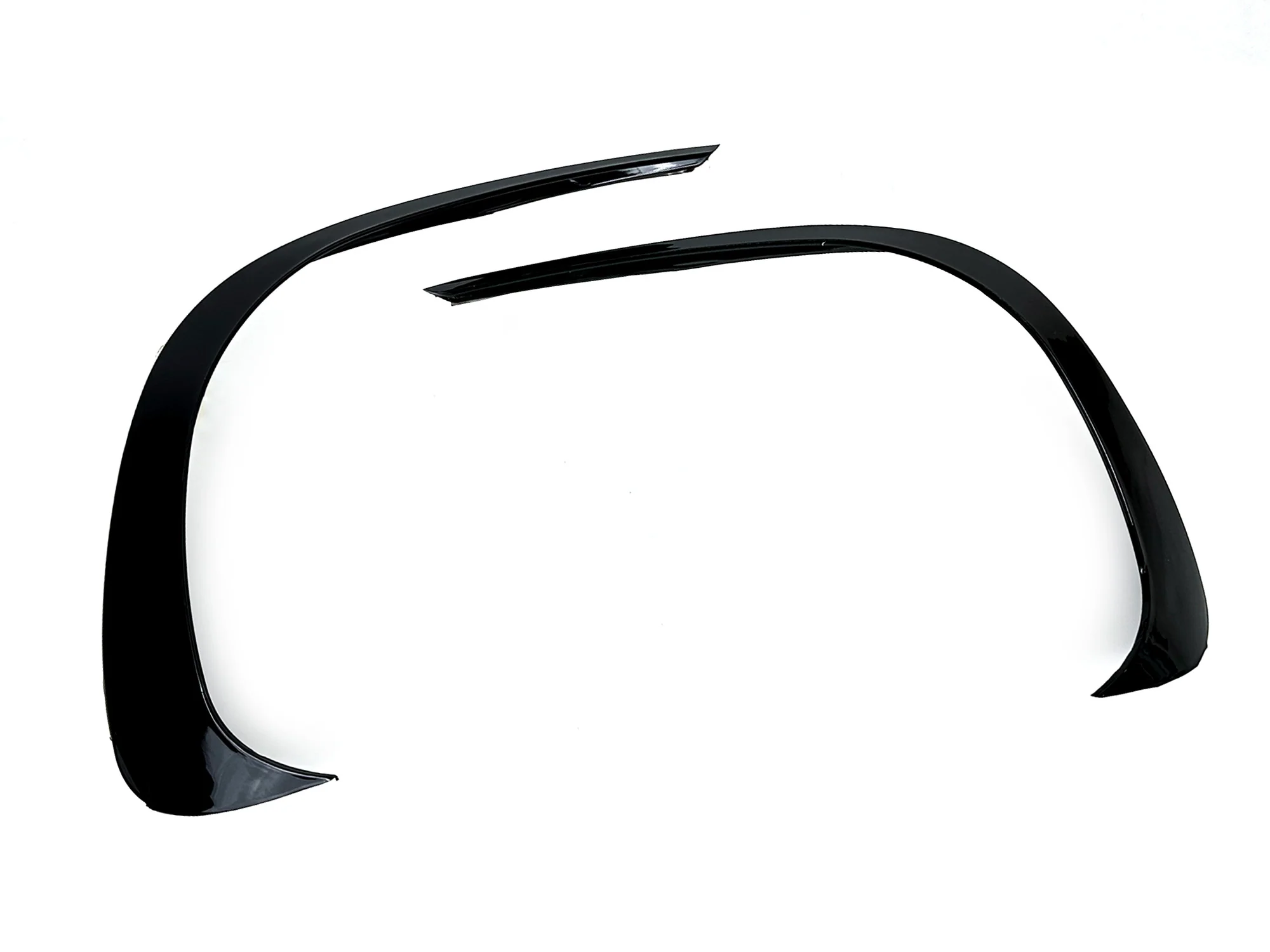 Gloss Black Front Bumper Splitter Flaps Kits For Mercedes W206 S206 C300 C43 Sedan AMG 2022-2024 - Image 8