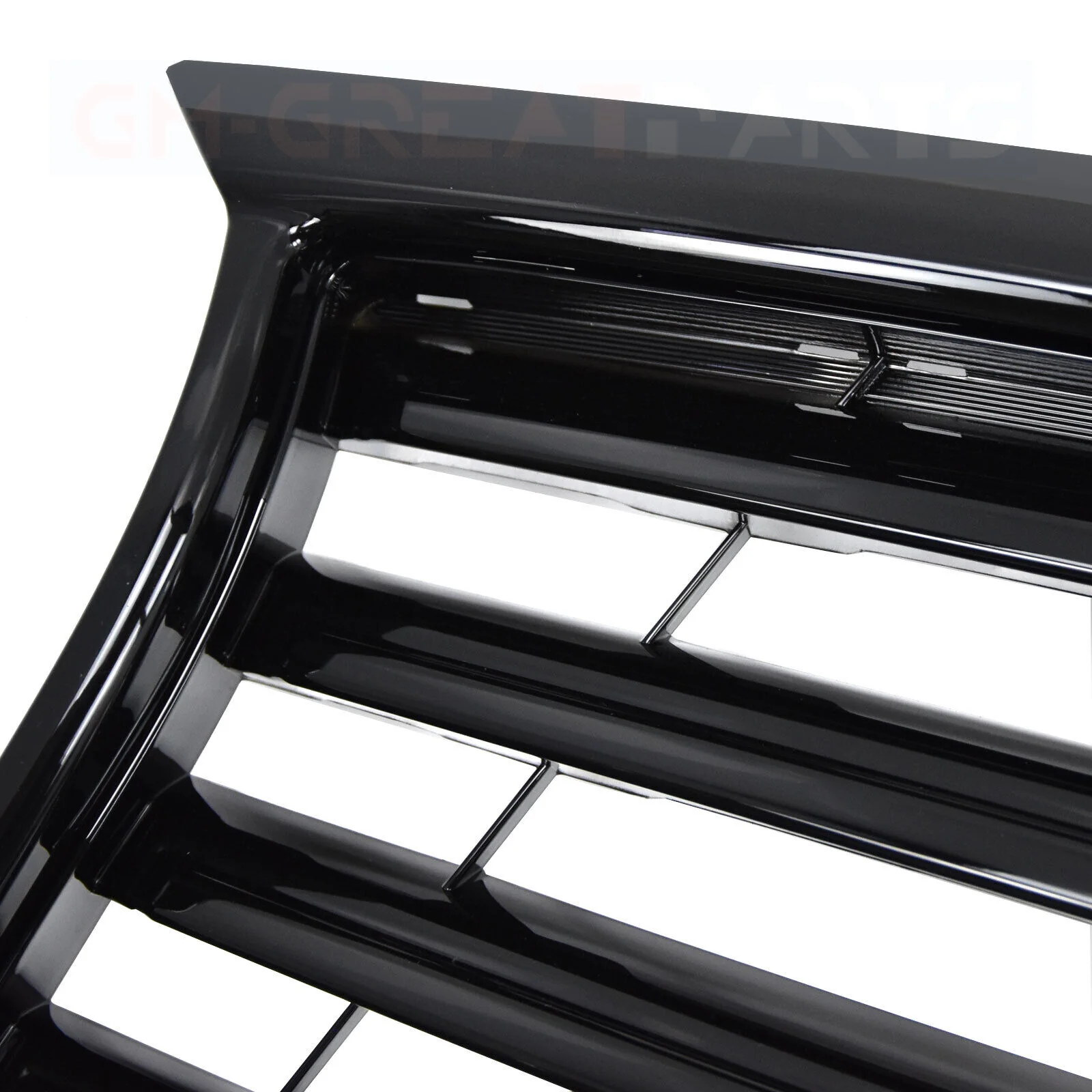 Front Upper Grille Gloss Black for 2014-2017 INFINITI QX70 - Image 11