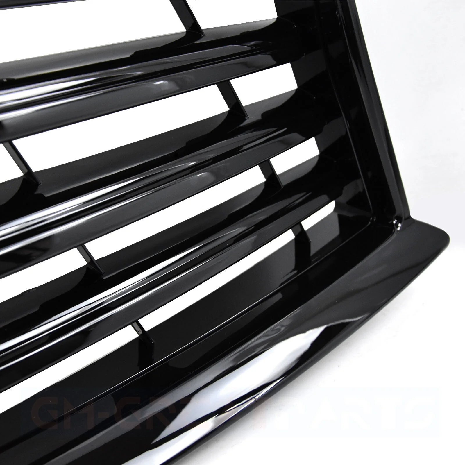 Front Upper Grille Gloss Black for 2014-2017 INFINITI QX70 - Image 12