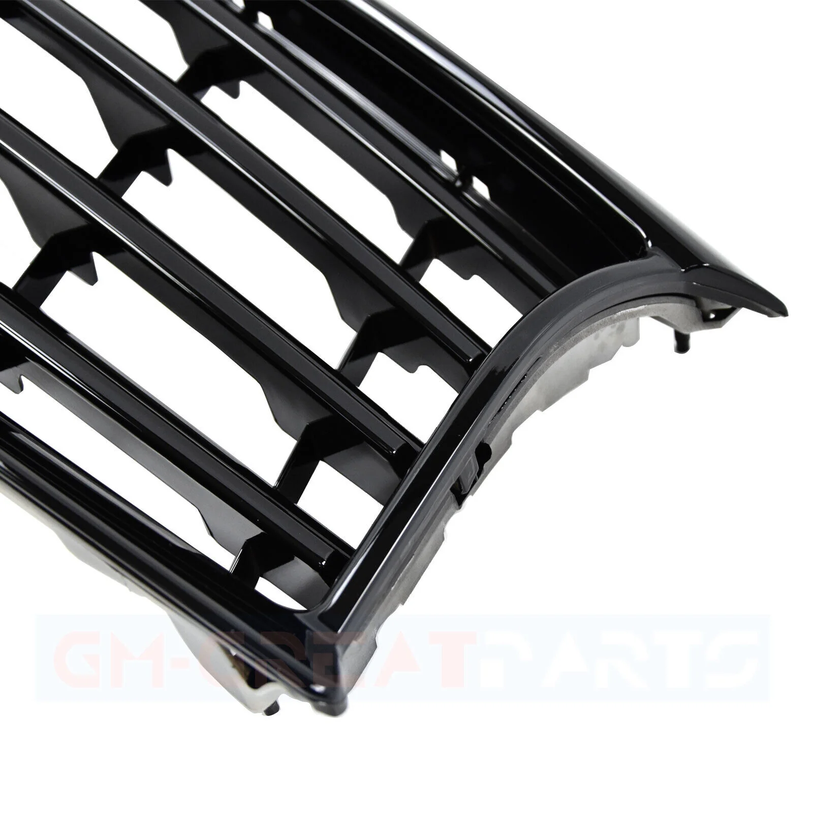 Front Upper Grille Gloss Black for 2014-2017 INFINITI QX70 - Image 13