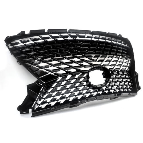 Front Upper Grille Mesh Chrome Black For 2016-2019 Lexus RX350 RX450H Base Sport - Image 12