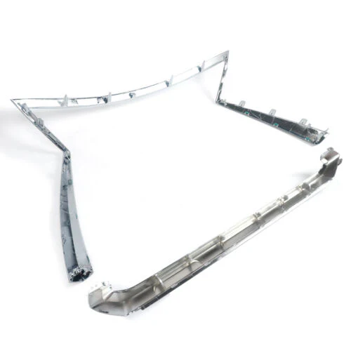 Front Upper Grille Mesh Chrome Black For 2016-2019 Lexus RX350 RX450H Base Sport - Image 20