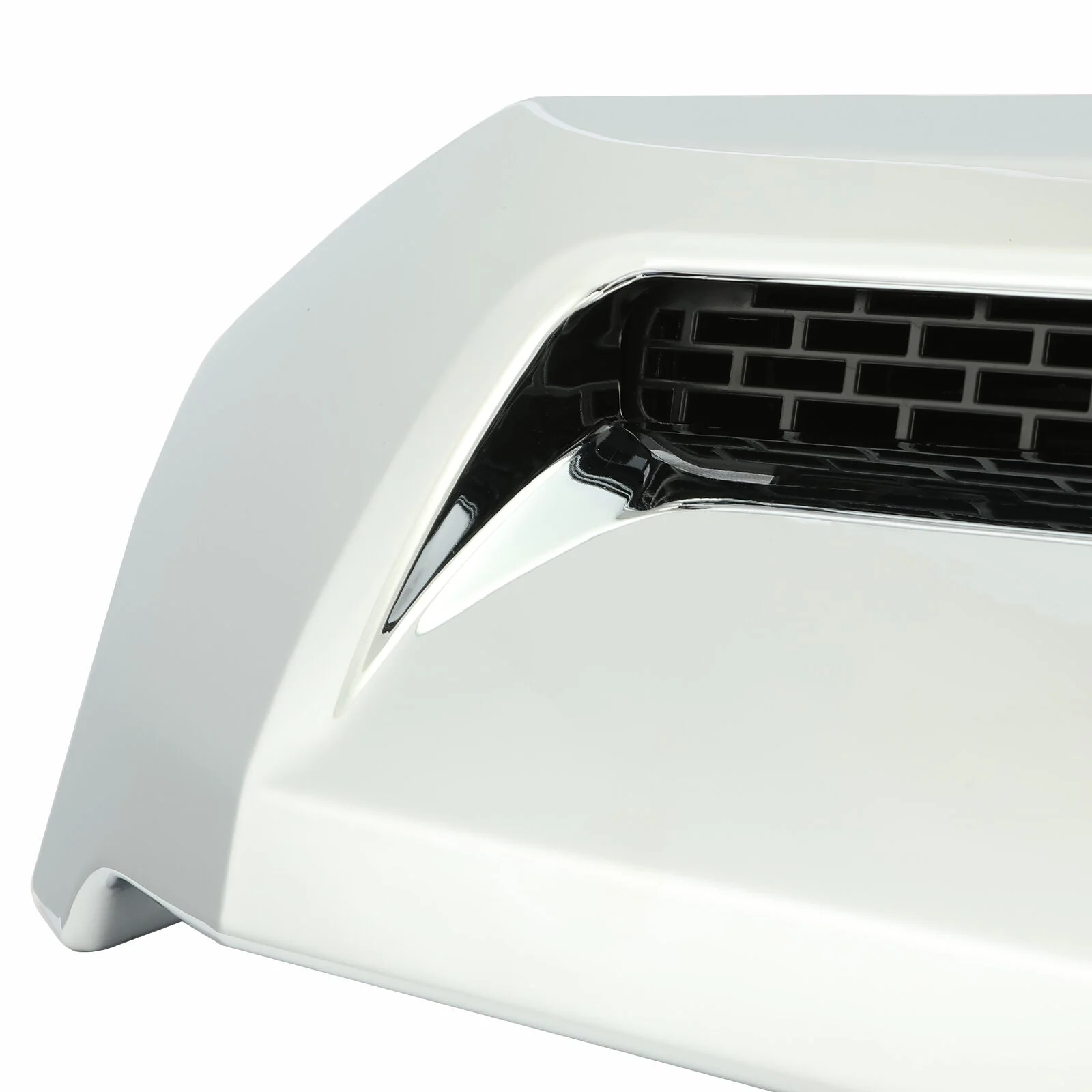 Silver Front Upper Hood Bulge Molding for Toyota Tundra 2014-2021 - Image 11