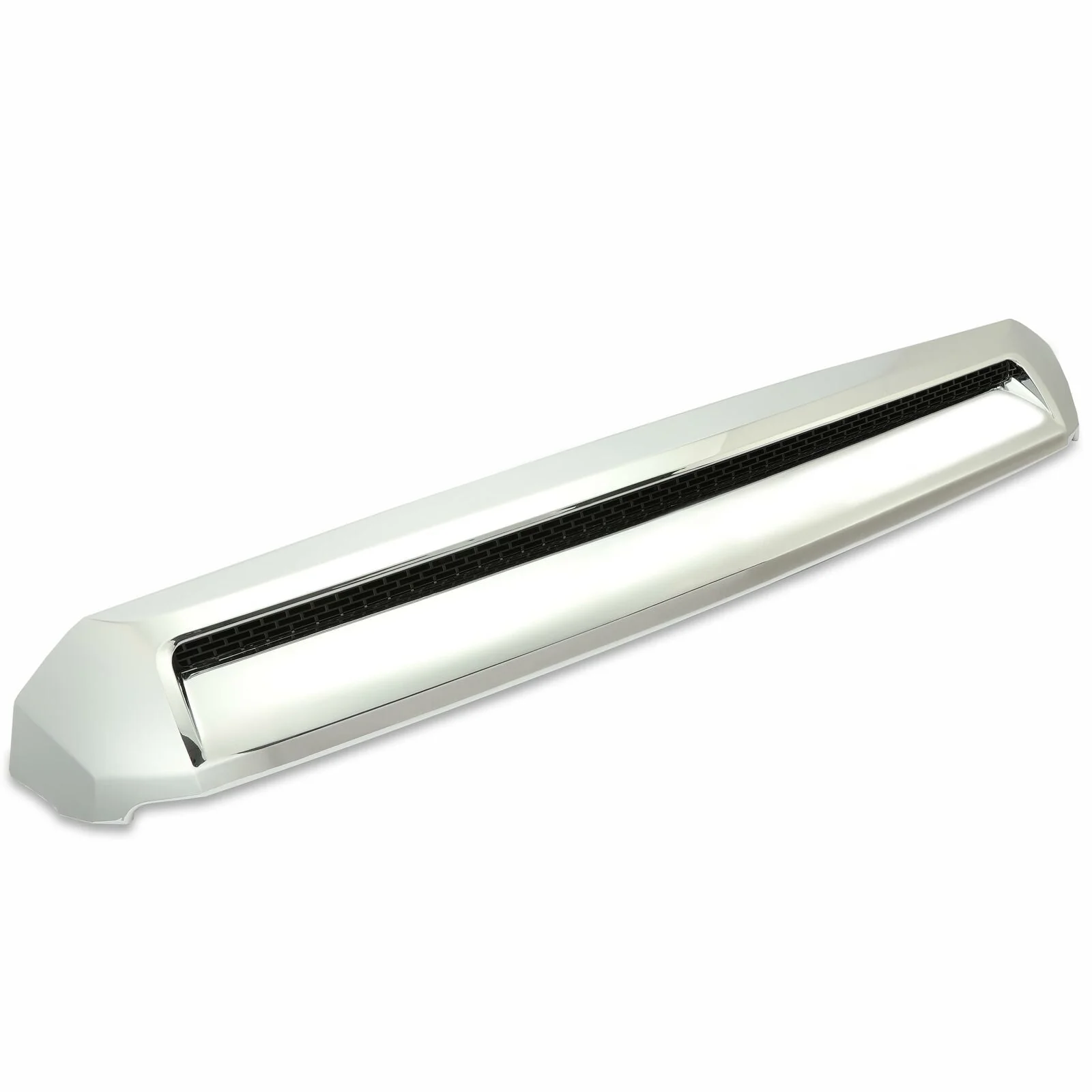 Silver Front Upper Hood Bulge Molding for Toyota Tundra 2014-2021 - Image 9
