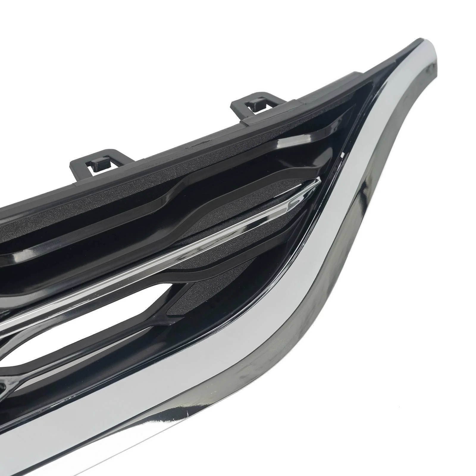 Front Honeycomb Upper Grille + Lower Grill For Chevrolet Malibu 2016-2018 - Image 7