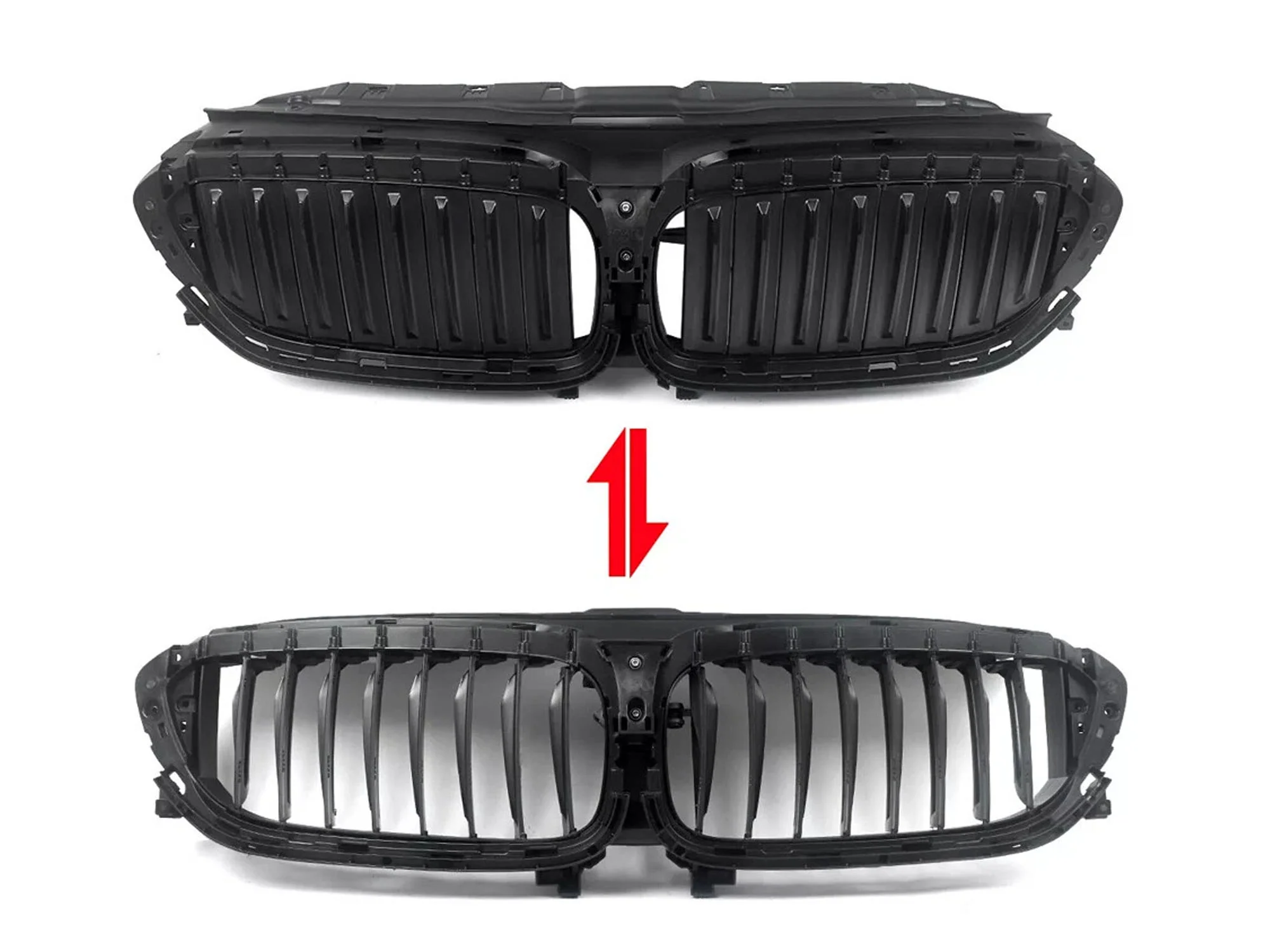 Front Upper Shutter Grille W/Motor 51137497281 For 2017-2020 BMW G30 530i 540i - Image 15