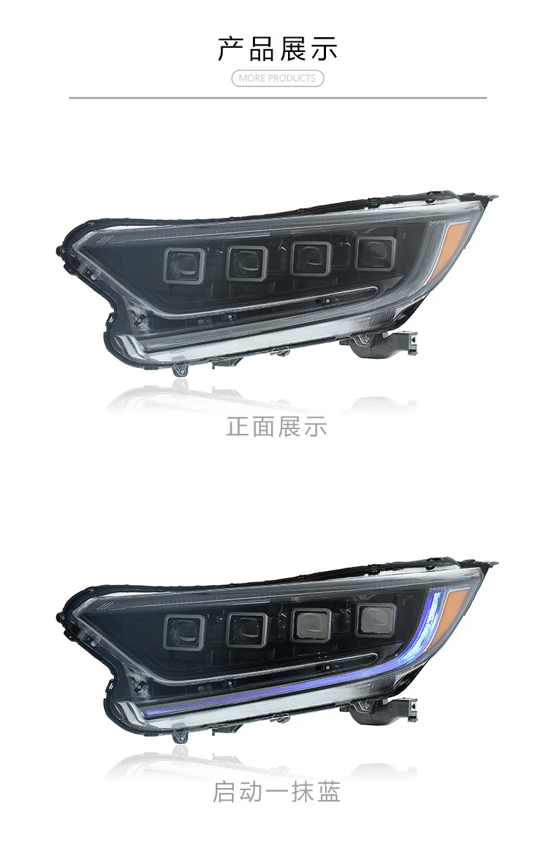 Full Headlamp Headlight Assembly for Honda CRV 2017-2022 - Image 4