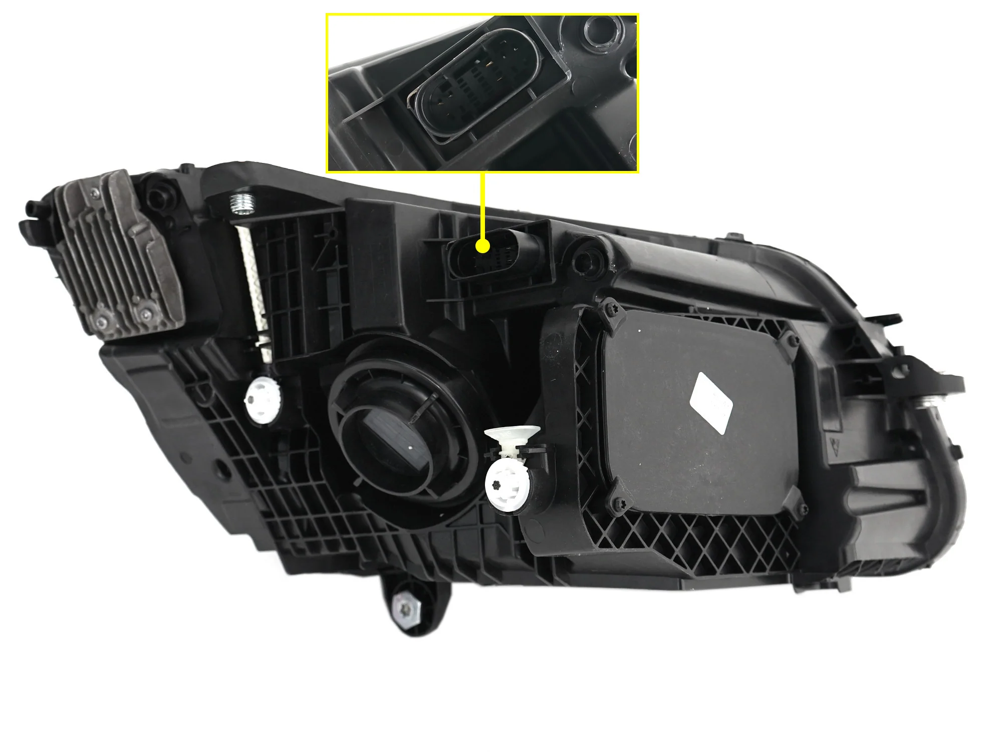 7 Pins LED Headlight For 2019-2021 Mercedes Benz C300 W205 Left Driver Side - Image 10