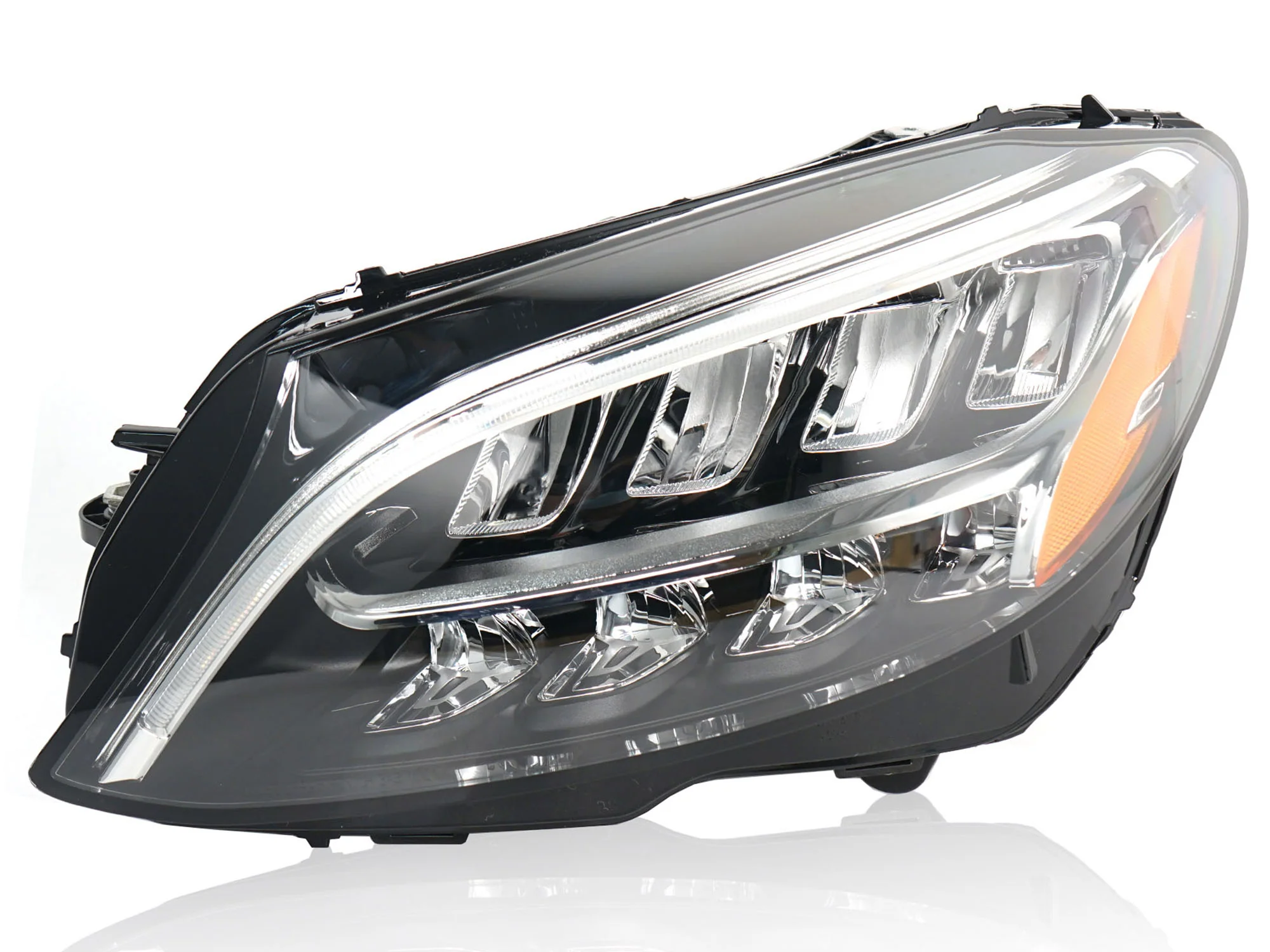 7 Pins LED Headlight For 2019-2021 Mercedes Benz C300 W205 Left Driver Side - Image 5