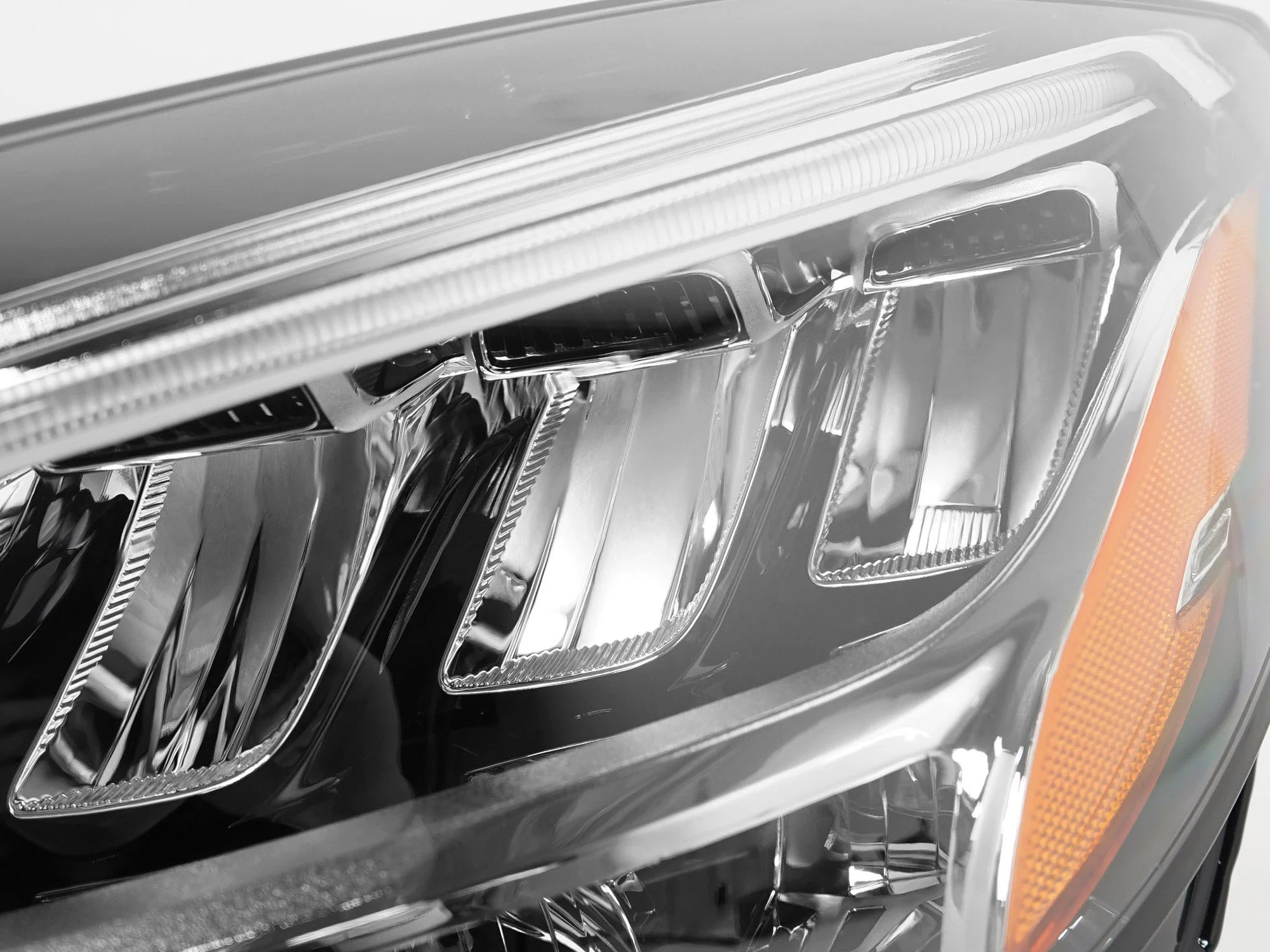 7 Pins LED Headlight For 2019-2021 Mercedes Benz C300 W205 Left Driver Side - Image 7