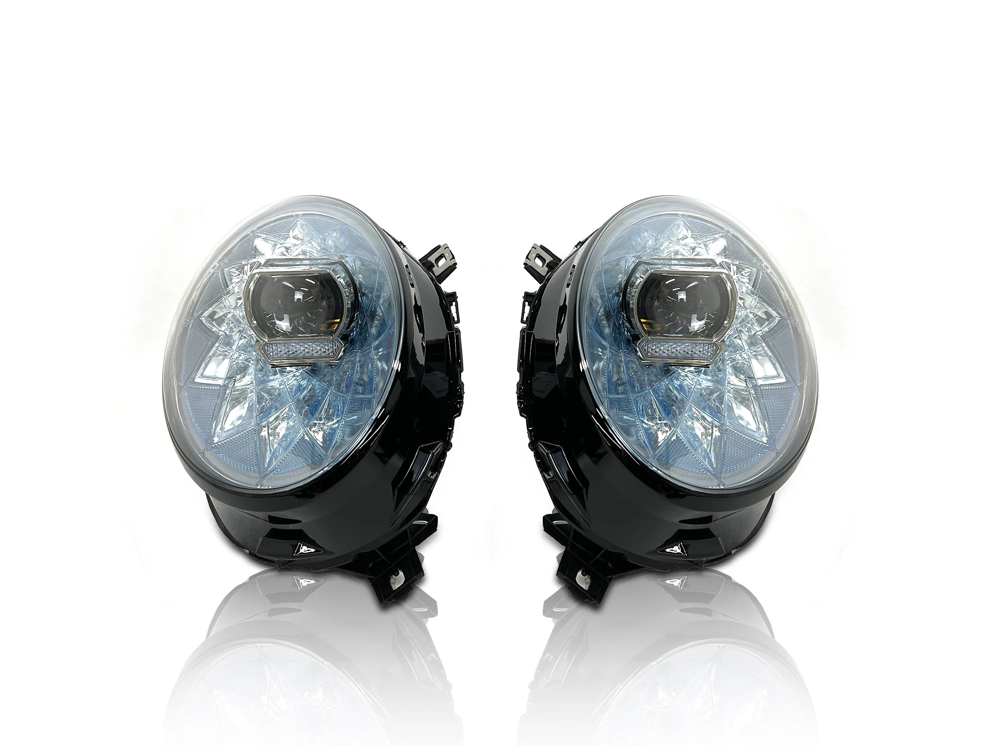 Full LED Headlights For 2014-2018 Mini Cooper F56 Sequential LED DRL A Set - Image 3