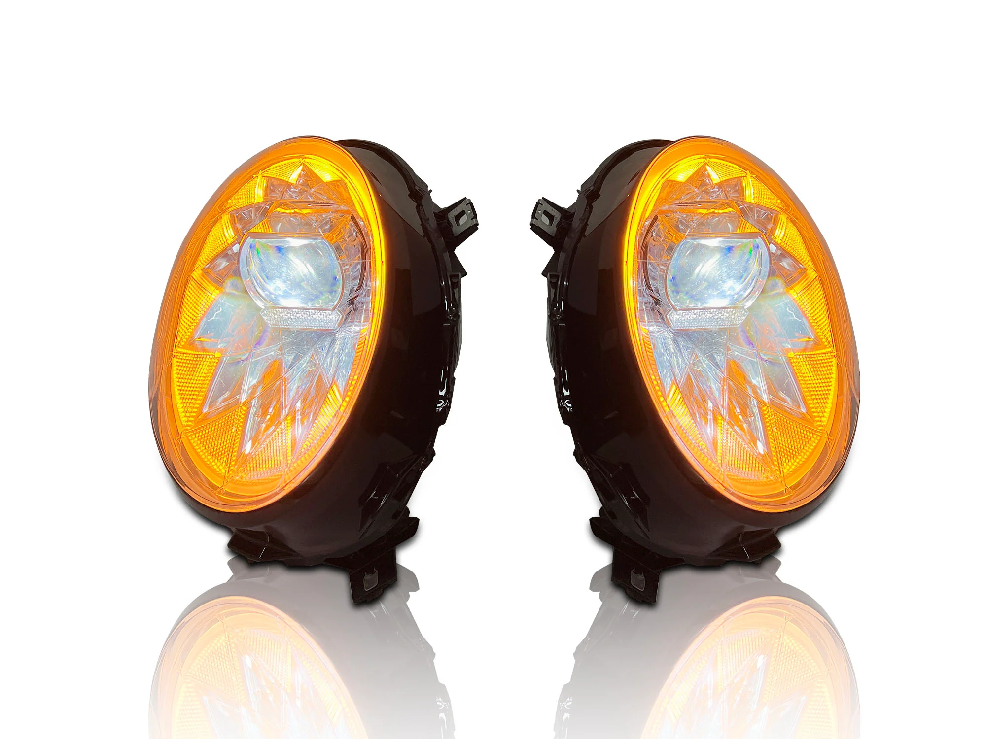 Full LED Headlights For 2014-2018 Mini Cooper F56 Sequential LED DRL A Set - Image 4