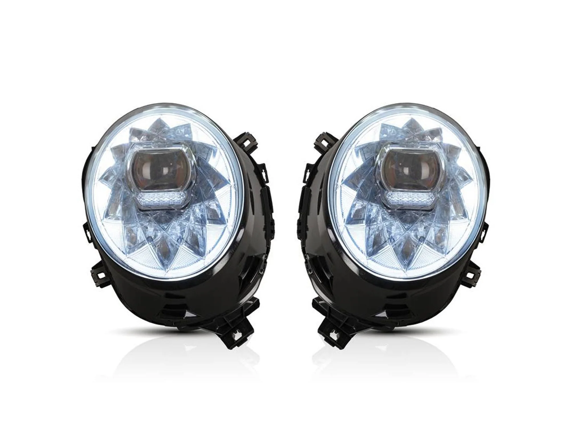 Full LED Headlights For 2014-2018 Mini Cooper F56 Sequential LED DRL A Set - Image 5