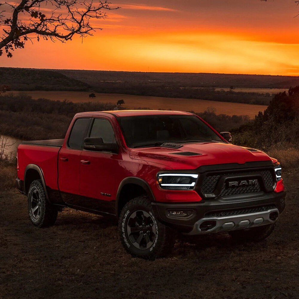 Bright Full LED Projector Headlights For 2019 2020 2021 Dodge Ram 1500 - Image 9