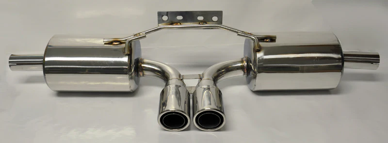 Full Stainless Axle Back Exhaust System for Porsche Boxster 986 1997-2004 Base & S - Image 2