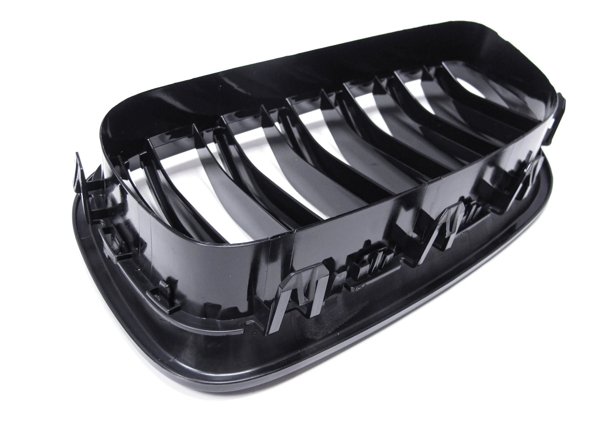Gloss Black Front Kidney Grille  For BMW 5-Series F10 F11 Sedan 2010-2016 - Image 10