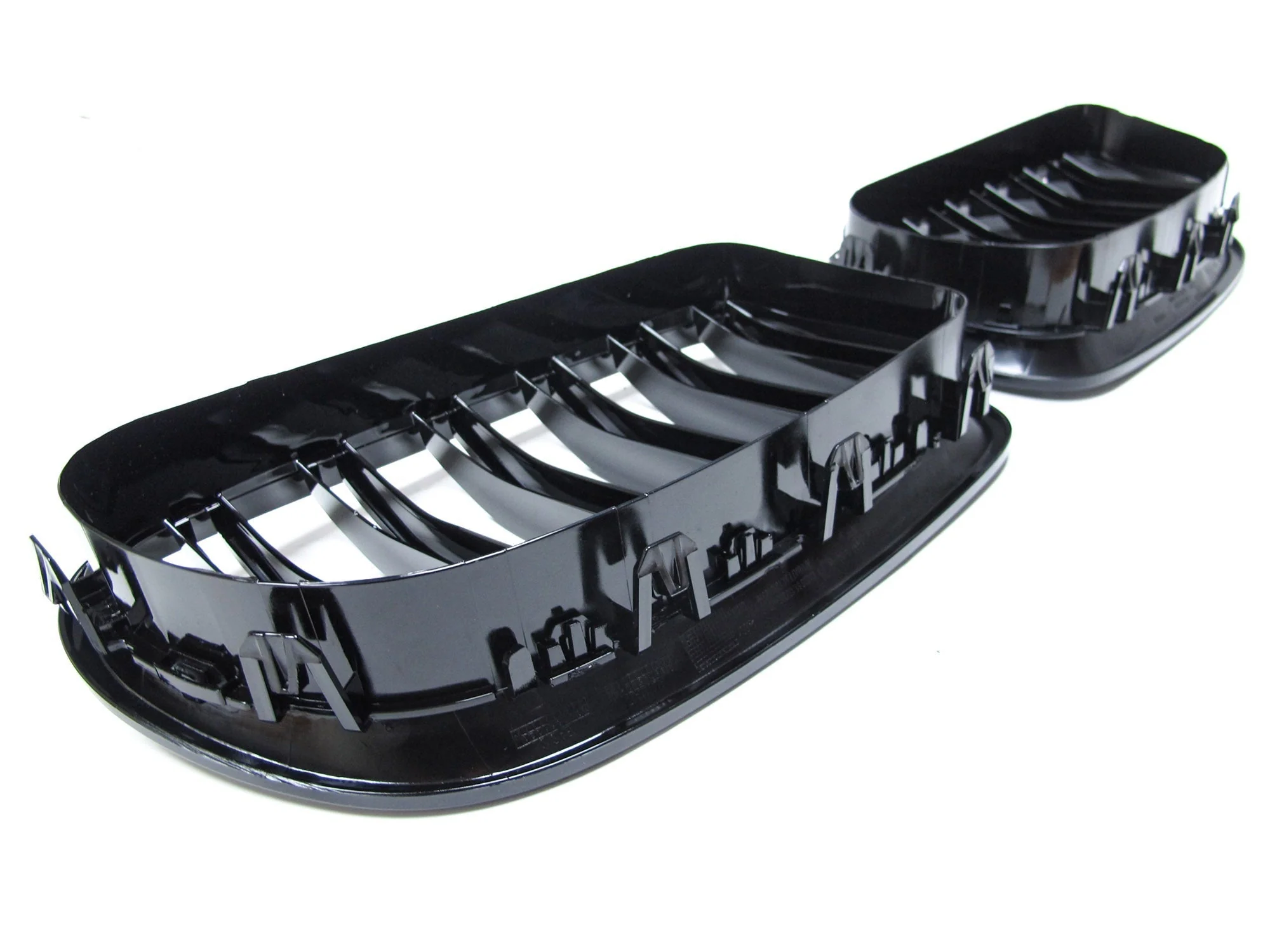 Gloss Black Front Kidney Grille  For BMW 5-Series F10 F11 Sedan 2010-2016 - Image 9
