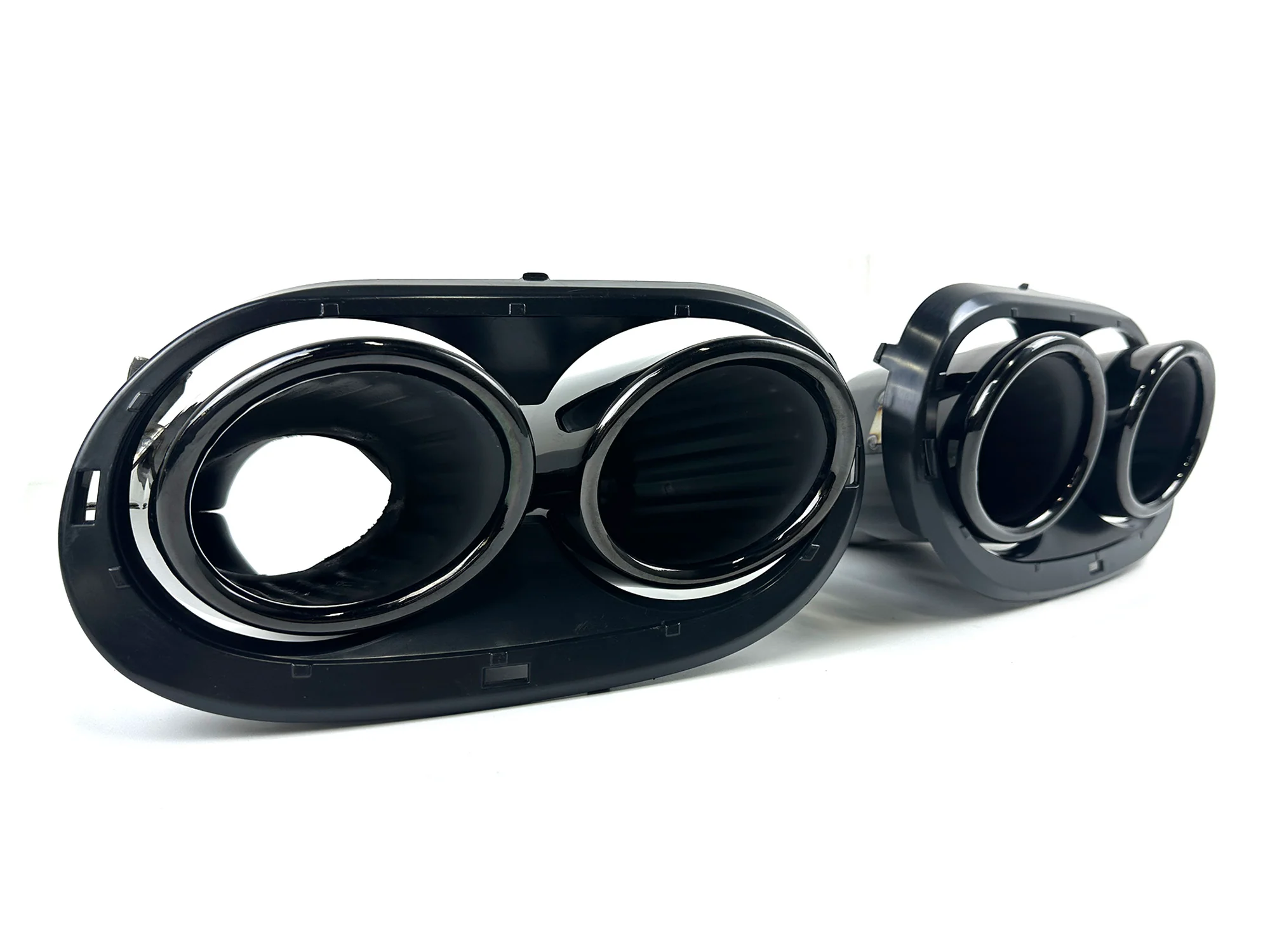 Gloss Black Exhaust Tips Tailpipe fit for Mercedes C118 CLA35 W177 A35 GLA35 GLB35 AMG 2020-2024 - Image 9